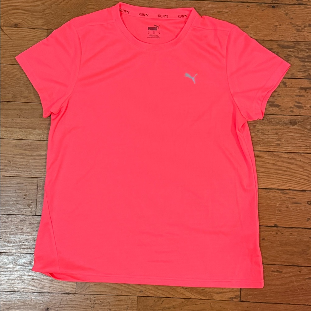 Puma Bright Pink Sports Tee